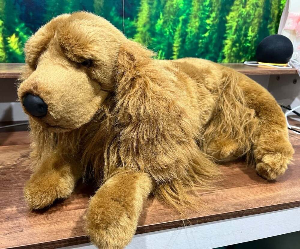 E&J Prima Classic Collection Lifelike Cocker Spaniel Plush Stuffed Animal Dog